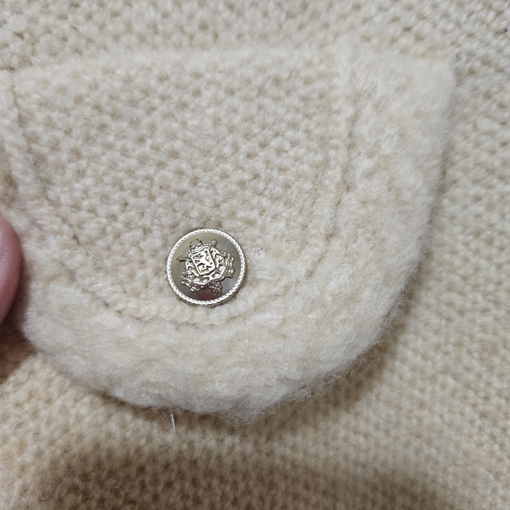 J. Crew Wool Blend Button Front Cardigan M - Picture 3 of 6